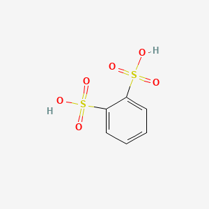 molecular formula C6H6O6S2 B1196288 1,2-苯二磺酸 CAS No. 30496-93-6