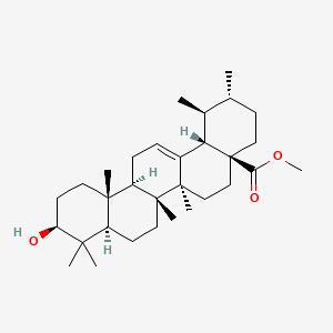 molecular formula C31H50O3 B1196290 Methyl ursolate CAS No. 915-32-2