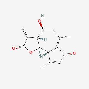 molecular formula C15H16O4 B1196310 14-Deoxylactucin CAS No. 74635-52-2