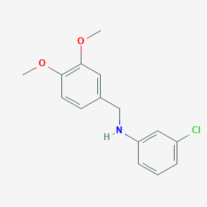 N-(3-Chlorophenyl)veratrylamine