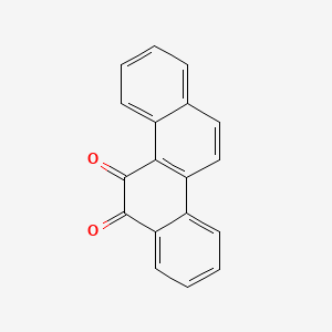 molecular formula C18H10O2 B1196319 5,6-Chrysenedione CAS No. 2051-10-7