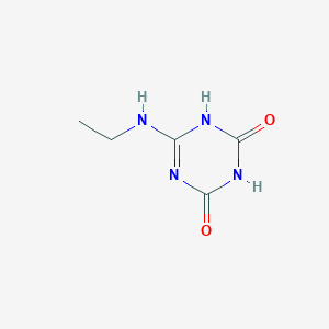 molecular formula C5H8N4O2 B1196320 N-Ethylammelide CAS No. 2630-10-6