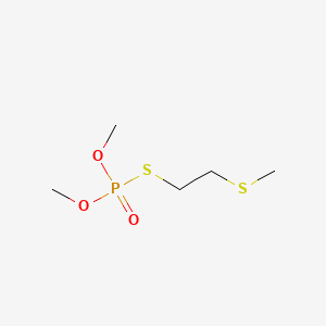 molecular formula C5H13O3PS2 B1196321 Demephion-S CAS No. 2587-90-8