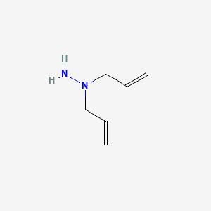 molecular formula C6H12N2 B1196325 1,1-Diallylhydrazine CAS No. 5164-11-4