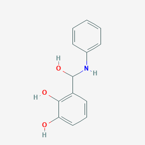 molecular formula C13H13NO3 B1196336 Benzoyldehydro-2,3-dihydroxy-benzone 