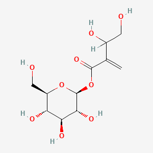 molecular formula C11H18O9 B1196339 Tuliposide B CAS No. 19870-33-8