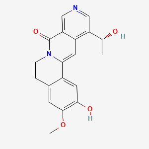 molecular formula C19H18N2O4 B1196340 Alamarine CAS No. 77156-18-4