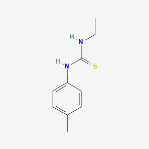 molecular formula C10H14N2S B11963410 1-Ethyl-3-(4-methylphenyl)thiourea CAS No. 2827-18-1