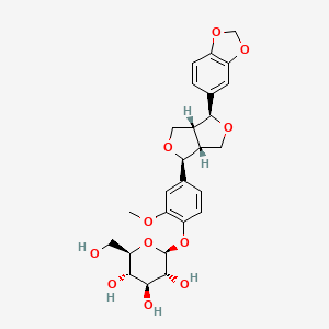 molecular formula C26H30O11 B1196347 Simplexoside CAS No. 74061-78-2