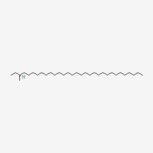 molecular formula C32H66 B1196358 3-Methylhentriacontane 