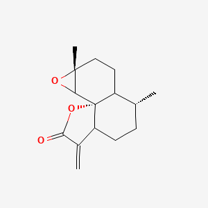 molecular formula C15H20O3 B1196361 Arteanuine B 