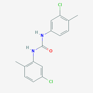 1-(3-Chloro-4-methylphenyl)-3-(5-chloro-2-methylphenyl)urea