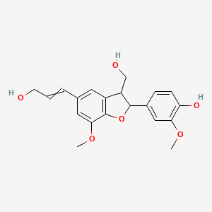 molecular formula C20H22O6 B1196372 5-O-Methylhierochin D 