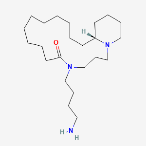 molecular formula C23H45N3O B1196384 Oncinotine CAS No. 21008-79-7