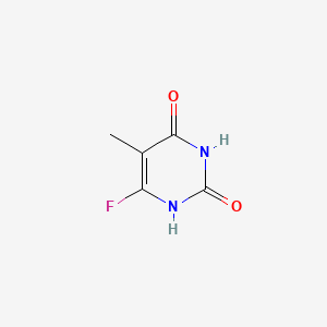 molecular formula C5H5FN2O2 B1196390 6-Fluorothymine CAS No. 31458-36-3