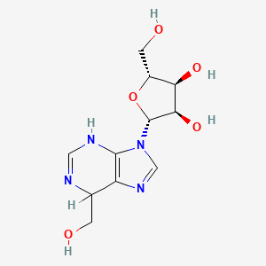 molecular formula C11H16N4O5 B1196393 Dhmpr CAS No. 63813-87-6