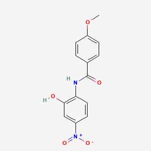 N-(2-hydroxy-4-nitrophenyl)-4-methoxybenzamide