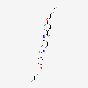 N,N'-Bis(4-pentyloxybenzylidene)-1,4-phenylenediamine