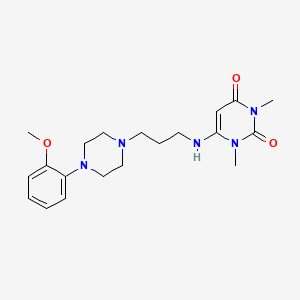 molecular formula C20H29N5O3 B1196414 Urapidil CAS No. 34661-75-1