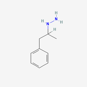 molecular formula C9H14N2 B1196415 Pheniprazine CAS No. 55-52-7