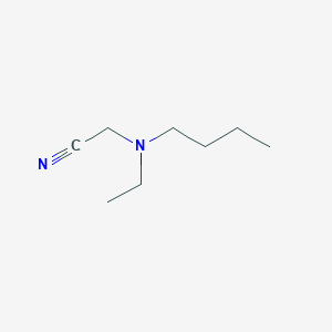 [Butyl(ethyl)amino]acetonitrile