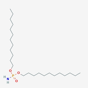 [Bis(dodecyloxy)phosphoryl]amine