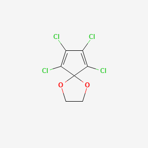 6,7,8,9-Tetrachloro-1,4-dioxaspiro[4.4]nona-6,8-diene