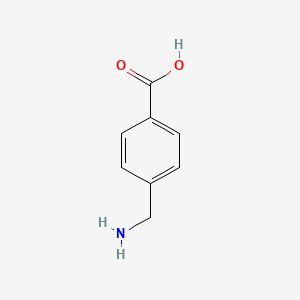 molecular formula C8H9NO2 B1196473 4-(氨甲基)苯甲酸 CAS No. 56-91-7