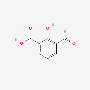 molecular formula C8H6O4 B1196474 3-Formylsalicylic acid CAS No. 610-04-8