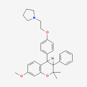 molecular formula C30H35NO3 B1196478 奥美洛西芬 CAS No. 51423-20-2