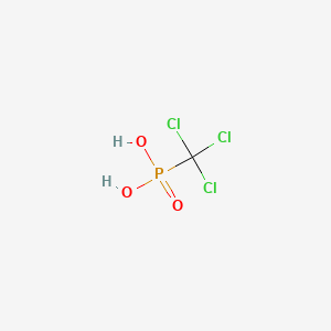 molecular formula CH2Cl3O3P B11964878 (Trichloromethyl)phosphonic acid CAS No. 5994-41-2