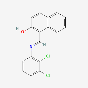 1-(2,3-Dichlorophenyliminomethyl)-2-naphthol