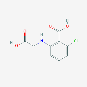 2-(Carboxymethyl-amino)-6-chloro-benzoic acid