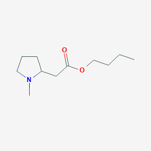 Butyl (1-methyl-2-pyrrolidinyl)acetate