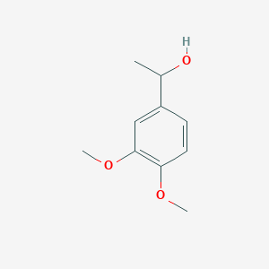 molecular formula C10H14O3 B1196505 1-(3,4-二甲氧基苯基)乙醇 CAS No. 5653-65-6