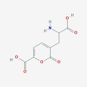 molecular formula C9H9NO6 B1196508 斯提佐罗酸 