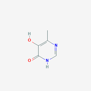 molecular formula C5H6N2O2 B11965080 5-hydroxy-6-methyl-1H-pyrimidin-4-one CAS No. 65765-96-0