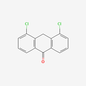 molecular formula C14H8Cl2O B11965119 4,5-dichloroanthracen-9(10H)-one CAS No. 63605-29-8