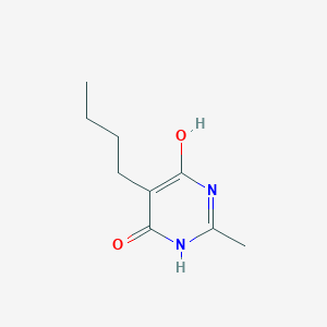 5-Butyl-2-methyl-pyrimidine-4,6-diol