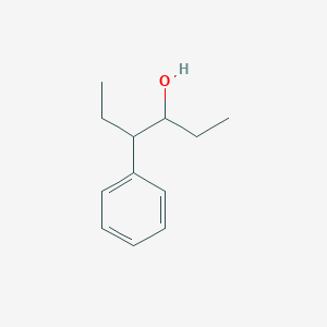 molecular formula C12H18O B11965290 4-Phenylhexan-3-ol CAS No. 6006-69-5