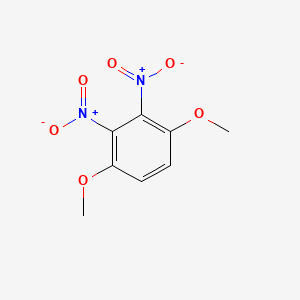 molecular formula C8H8N2O6 B1196538 1,4-二甲氧基-2,3-二硝基苯 CAS No. 6945-76-2