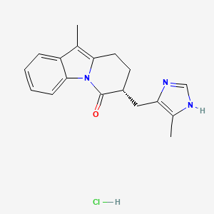 B1196542 Fabesetron hydrochloride CAS No. 129299-90-7