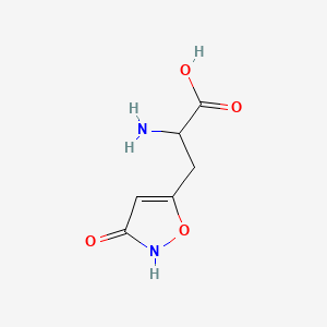 molecular formula C6H8N2O4 B1196557 同异鹅膏酸 CAS No. 71366-28-4