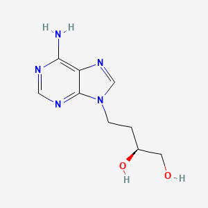 B1196563 (2S)-4-(6-aminopurin-9-yl)butane-1,2-diol CAS No. 69926-59-6