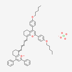molecular formula C57H59ClO8 B1196570 Q-Switch II染料 CAS No. 21016-22-8