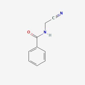 molecular formula C9H8N2O B1196575 苯甲酰基乙腈 CAS No. 5692-27-3