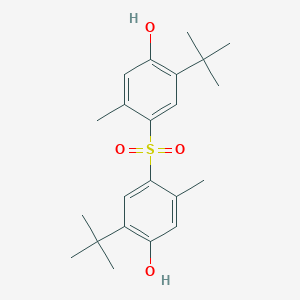 Phenol, 4,4'-sulfonylbis[2-(1,1-dimethylethyl)-5-methyl-