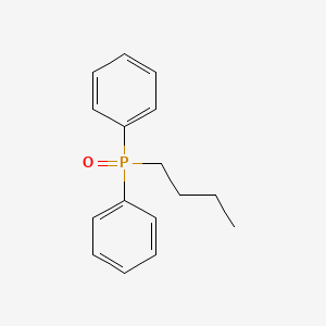 molecular formula C16H19OP B11965905 Phosphine oxide, butyldiphenyl- CAS No. 4233-13-0