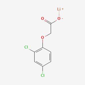 molecular formula C8H5Cl2LiO3 B11966125 Lithium 2,4-dichlorophenoxyacetate CAS No. 3766-27-6