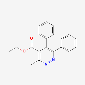 Ethyl 3-methyl-5,6-diphenylpyridazine-4-carboxylate